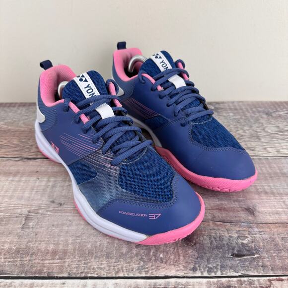 Yonex Power Cushion 37 Shoes Women's 8.5 Mens 7 Indoor Badminton Squash READ - Picture 1 of 12